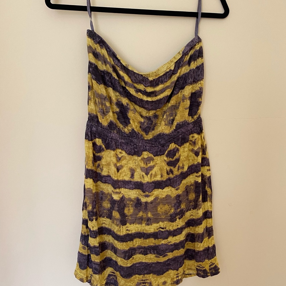 Ecote strapless summer dress 👗 size medium